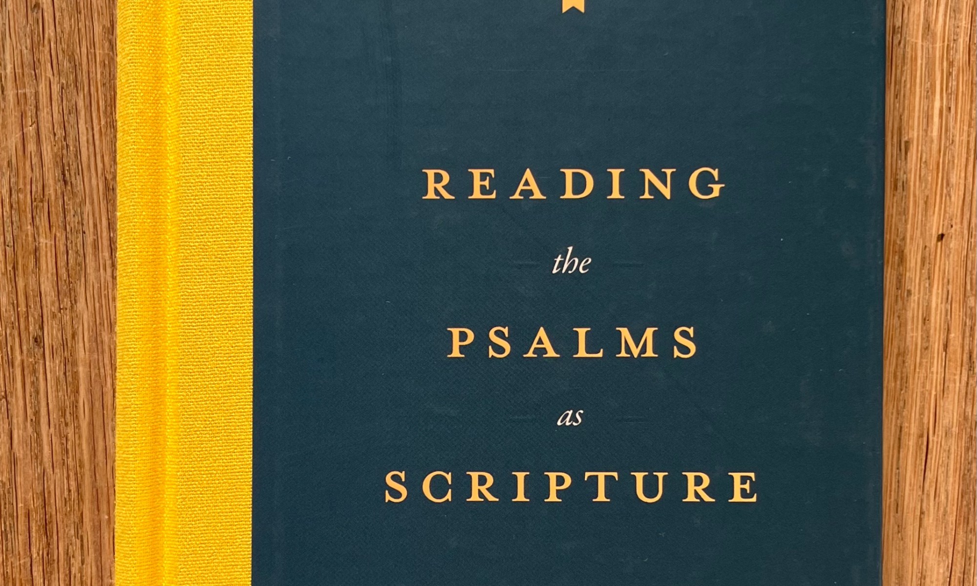 Reading the Psalms as Scripture Hamilton Damico Book Cover