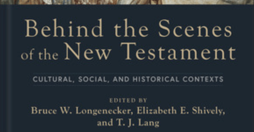 Behind the Scenes of the New Testament Book Cover